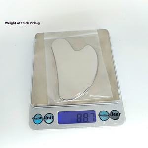 304 Medical Grade Aço Inoxidável <span class=keywords><strong>Gua</strong></span> Sha Raspagem Massagem Ferramenta Em Forma De Coração De Metal <span class=keywords><strong>Gua</strong></span> Sha Levantamento Facial Aço Inoxidável Guasha - Product Image 6