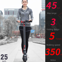 Nouvelle trottinette électrique HX X8 10 pouces 25 km/h pliable tout-terrain avec batterie amovible 350W entrepôt Europe