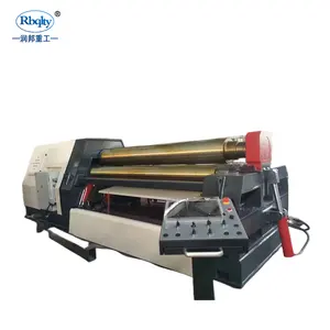W12 16x2500mm Sheet Metal Plate CNC 4 roller Rolling machine