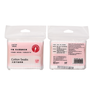 LMLTOP Lot en vrac de bâtonnets d'oreilles en <span class=keywords><strong>coton</strong></span> naturels à double tête, écologiques, biodégradables et jetables pour le nettoyage des oreilles - Product Image 6