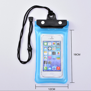 Étui <span class=keywords><strong>de</strong></span> téléphone portable étanche personnalisé pour la natation sous-marine, le rafting, sac <span class=keywords><strong>de</strong></span> téléphone étanche flottant avec <span class=keywords><strong>airbag</strong></span>, pochette <span class=keywords><strong>de</strong></span> téléphone transparente en PVC avec écran tactile - Product Image 2