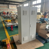 Armoire de distribution électrique CFD IP23 AC380V 30A en acier au carbone RAL7035 1400x700x350, panneau de commande industriel