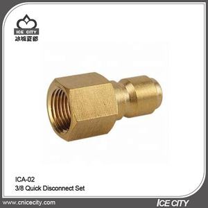 Offre Spéciale Laiton 3/8 Déconnexion rapide Ensemble <span class=keywords><strong>de</strong></span> Laveuse à Haute Pression Adaptateur - Product Image 3