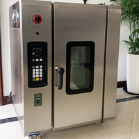 CHUANGYU 300 ℃ Circulation d'air chaud 20min Torréfaction rapide Four à convection rotatif automatique pour canard/poulet/oie/porc