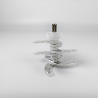Mixeur Électrique Compact pour Bébé, Robot Culinaire pour Bébé, Facile à Nettoyer, Mini Hachoir Multifonction pour Aliments Complémentaires pour Bébé
