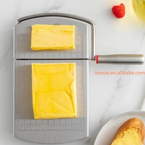 <span class=keywords><strong>Prix</strong></span> usine trancheuse à fromage en acier inoxydable antidérapant manuel beurre planche à découper avec base d'aspiration pour bloc de tranchage jambon saucisse - Product Image 4
