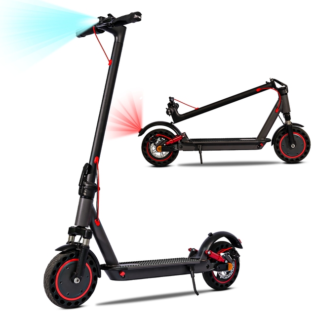 HEZZO G20 Two-wheel Electric Scooter 500W Brushless Motor 36V 25KM/H 10.4Ah Lithium Battery App Control Full Suspension Foldable