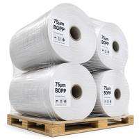 Kertas Label Tahan Air Antac, Bahan Sintetis PP, Gulungan Jumbo, Gulungan Master, Tahan Sobek, Ramah Lingkungan, Pabrik OEM