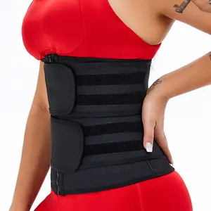 可拆卸乳胶压缩高弹性腰部支撑训练器运动健身瘦身女性腰部训练器