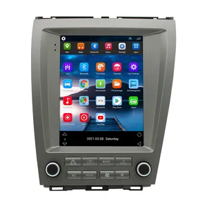 128GB Android 12 vertikaler Bildschirm Autoradio Stereo Für Lexus ES240 ES350 ES330 2006 2007 2008-2012 GPS Multimedia VIDEO PLAYER