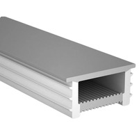 1510A avec bord Silicone LED Néon Tube Lueur avant Pas besoin de bandes d'insertion Clip sur la conception IP65 Étanche pour bande de LED 8-12mm