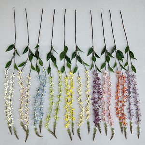 Rama de Orquídea Colgante, Flor Artificial Hecha a Mano de Alta Calidad, Decoración Realista para el Hogar, para Graduación, Navidad, Año Nuevo Chino - Product Image 4