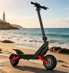 Trottinette pliable pour adulte Absorb avec pneus de 11 pouces, suspension à ressorts, portable, pour la montagne, la ville et les trajets quotidiens LYT25 LYT25 LYT25 LYT25 L - Product Image 1