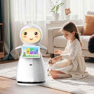 Robot dịch vụ với Robot giáo dục tự động chào hỏi và hướng dẫn với các trò chơi tương tác và các khóa học Học Sớm cho trẻ em - Product Image 5
