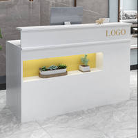 Comptoir de bar, caisse, design minimaliste moderne, bois, rectangulaire, démontable, comptoir de réception commercial, hôtel, magasins de vêtements