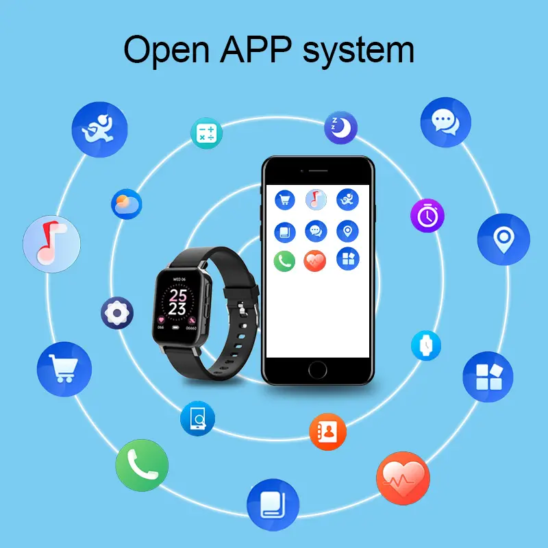 APP system Smart watch Open function custom development program design software and hardware development 2022 new design watches
