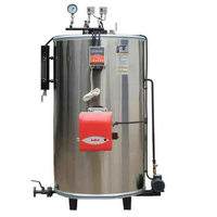 Chaudière à vapeur à gaz compacte, type 3, automatique, 50-200 kg/h, pour sauna, culture de champignons, chauffage résidentiel