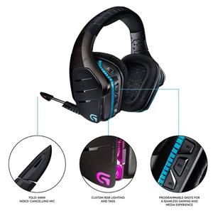 Casque de jeu Logitech G933, écouteurs, encodage audio 7.1, <span class=keywords><strong>Dota</strong></span> <span class=keywords><strong>2</strong></span>, <span class=keywords><strong>LOL</strong></span>, PC, ordinateur - Product Image 2