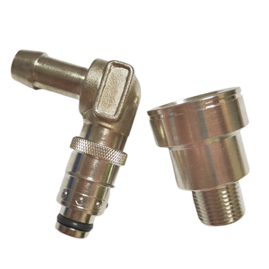 <span class=keywords><strong>Raccord</strong></span> de tuyauterie en laiton à couplage français personnalisé, coude à 90 degrés, joint de flexion, connecteur de tube à écoulement libre, embouts autobloquants, raccords de tuyauterie - Product Image 2