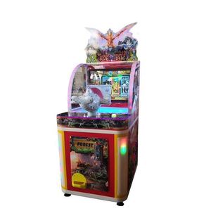 Nouvelle Machine de Jeu d'Arcade Électrique pour Enfants : Pistolet à Monnayeur Tirant des Balles, Dinosaure de Combat - Product Image 5
