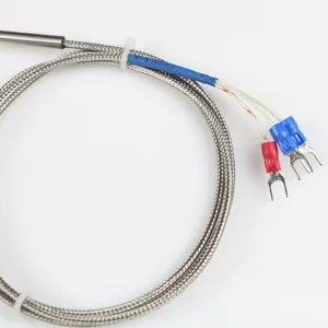 Factory Price Pt1000 <strong>Temperature</strong> <strong>Probe</strong> Three Wires - Product Image 2