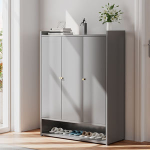 Armoire à <span class=keywords><strong>chaussures</strong></span> en acier de luxe moderne pour le salon, l'entrée ou l'hôtel, <span class=keywords><strong>meuble</strong></span> de rangement durable de style nouveau - Product Image 5