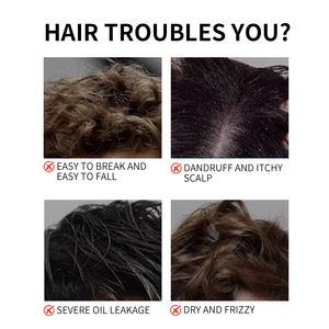 Shampoo antipelliculaire et régulateur de sébum parfumé à la Cologne avec formule rafraîchissante, parfum longue durée, ensemble de soins capillaires OEM ODM - Product Image 2