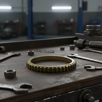 Nouvelles pièces de rechange pour transmission YSD, bague synchronisatrice de boîte de vitesses en laiton, OEM 8970617520 pour Isuzu