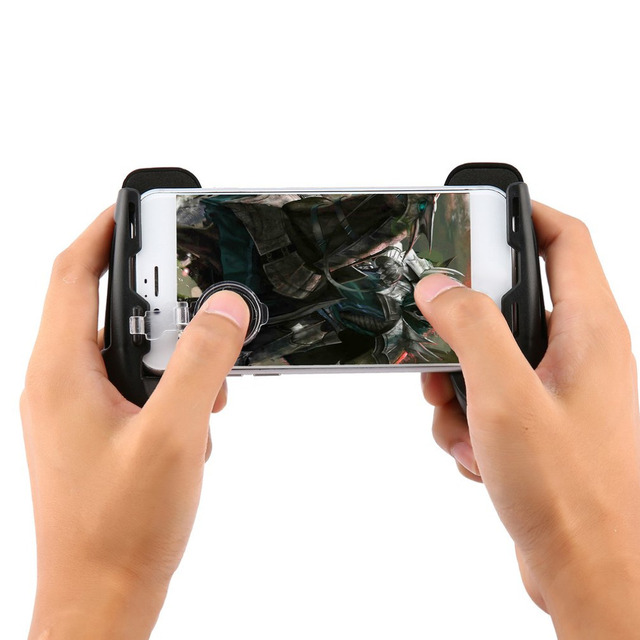Portable Wireless Smartphone Gamepad Joystick 4.7-6.4 Inch Mobile Phones for PUBG Game Pads Trigger Shooter Controller