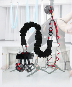 Équipement de Bungee Fitness Intérieur : Ceinture de Vitalité, Kit de <span class=keywords><strong>Yoga</strong></span> Aérien Suspendu à Domicile, Bande Élastique pour Danse Volante, Ensemble de Bungee Jumping Aérien - Product Image 6
