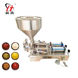 LT PACK semi auto vial filling machine semi automatic filling machine for syrup semi-automat paste filling machine