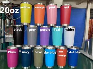 Taza de Viaje de Acero Inoxidable con Aislamiento al Vacío de Doble Pared, 20oz/30oz, con Recubrimiento en Polvo, Impresión UV Personalizada con Logotipo - Product Image 3