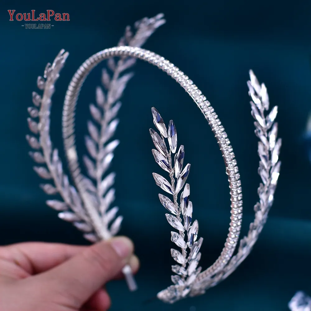 YouLaPan HP528 Fashion Sweet Hair Accessories Banquet Women Wedding Hair Jewelry Bridal Diamond Headbands