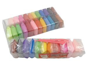 Ensemble de <span class=keywords><strong>pâte</strong></span> <span class=keywords><strong>à</strong></span> <span class=keywords><strong>modeler</strong></span> en plastique <span class=keywords><strong>à</strong></span> séchage <span class=keywords><strong>à</strong></span> l'air, 12/24/36/48 couleurs, non toxique, super légère, pour la créativité de la <span class=keywords><strong>maternelle</strong></span>, le bricolage, le cosplay, l'intelligence - Product Image 3