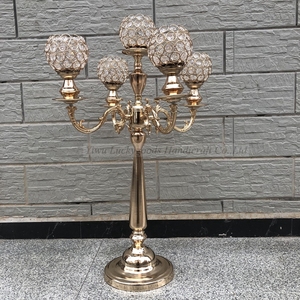 20181227-6 Nouveau <span class=keywords><strong>design</strong></span> <span class=keywords><strong>de</strong></span> <span class=keywords><strong>centre</strong></span> <span class=keywords><strong>de</strong></span> <span class=keywords><strong>table</strong></span> en cristal doré pour les mariages - Product Image 3