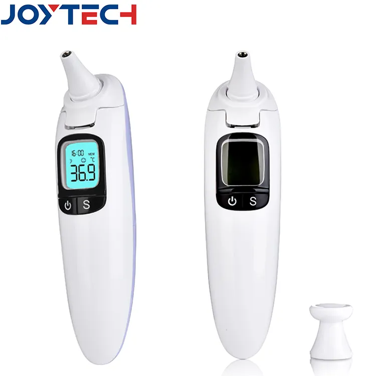 Thermomètre infrarouge médical numérique 2 en 1, thermomètre frontal et auriculaire infrarouge