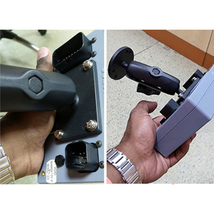 Base de bola metálica VINmounts de 1 pulgada con adaptador de bola de goma de 4 orificios, distancia entre orificios 38.5*64mm para tabletas, cámaras y teléfonos móviles. - Product Image 6