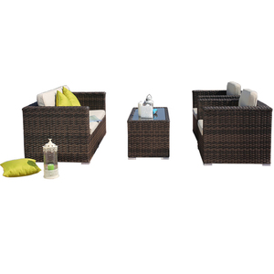 Ensemble <span class=keywords><strong>de</strong></span> canapé en rotin extérieur meubles <span class=keywords><strong>de</strong></span> <span class=keywords><strong>jardin</strong></span> <span class=keywords><strong>salon</strong></span> <span class=keywords><strong>de</strong></span> patio <span class=keywords><strong>balcon</strong></span> moderne ensembles <span class=keywords><strong>de</strong></span> canapé <span class=keywords><strong>de</strong></span> patio en osier 5 pl - Product Image 2