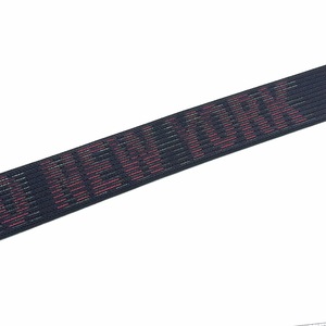 Ruban en nylon tissé jacquard haute ténacité 20 mm, élastique, double face, couleur unie, certifié Oeko-Tex, respectueux de l'environnement - Product Image 6