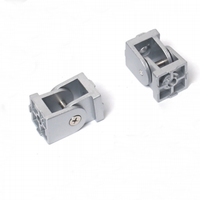 Joint de pivot flexible en alliage de zinc de vente chaude pour le profil en aluminium de l'extrusion 2020/3030/4040/4545
