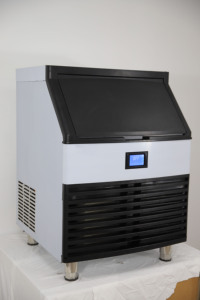 Máquina para Hacer Hielo Bajo Mostrador, Produce 55 Cubos de Hielo en 8-12 Minutos, para Bares y Cafeterías, 120kg 150kg, Máquina Pequeña para Hacer Hielo - Product Image 6