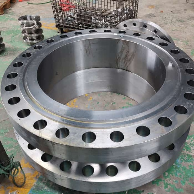 ASTM A182 F11 RTJ Weld Neck Flange ANSI Class 900 3/4 Inch SCH120 Alloy Steel Forged Flange High Pressure Pipe Fitting HT Brand