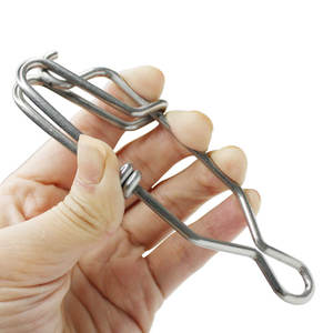 คลิปหนีบสายยาวสแตนเลส  คลิปหนีบสายลอยแบ<span class=keywords><strong>บ</strong></span>แข็งแรงสูง  คลิปหนีบสายลอยสำหรับตกปลาทูน่า  คลิปหนีบสายลอยสำหรับเหยื่อตกปลา - Product Image 4