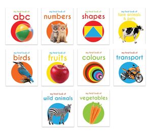 Mi Primera <span class=keywords><strong>Biblioteca</strong></span> <span class=keywords><strong>de</strong></span> Libros <span class=keywords><strong>de</strong></span> Cartón para Niños, Juego <span class=keywords><strong>de</strong></span> 10, Hecho en China - Product Image 2