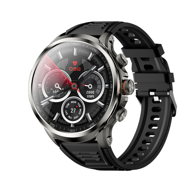 2026 Android Smart Watch 4G 5G SIM Card WiFi HD Screen Heart Rate Sport Call Rotate Camera Waterproof Music Player Cellular
