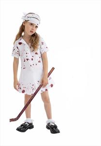 Nuovo arrivo ragazze Zombie <span class=keywords><strong>infermiera</strong></span> <span class=keywords><strong>Costume</strong></span> di Halloween Bloody Killer <span class=keywords><strong>infermiera</strong></span> uniforme Horror costumi per bambini - Product Image 6