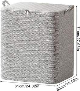 Bolsa de Almacenamiento de Gran Capacidad para Edredones y Ropa, Cesta Organizadora para Mudanzas, Sala de Estar y Dormitorio - Product Image 4