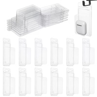Boîte de collection transparente à vide, auto-serrante, pour la préservation des objets, emballage en plastique à clapet, anti-poussière, conteneur de rangement