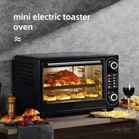 Nouveau four électrique domestique multifonctionnel 48L, mini-four entièrement automatique pour la cuisson de gâteaux et la cuisson à la vapeur