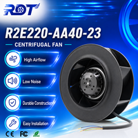 Ventilador Centrífugo Industrial de CA R2E220-AA40-23 230V para HVAC, Manejo de Aire, Enfriamiento, Alto Flujo de Aire, Diseño Duradero, Flujo de Aire Estable